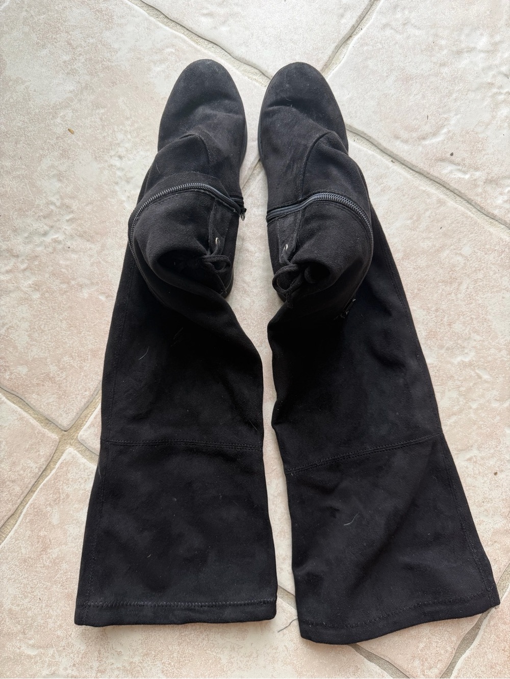Arizona Jean Company Black Heeled Knee-High Boots